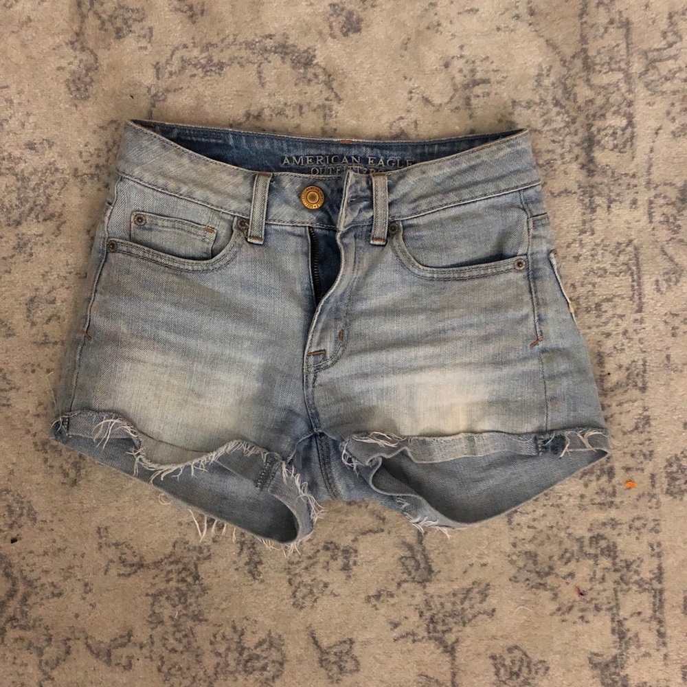 American eagle denim shorts